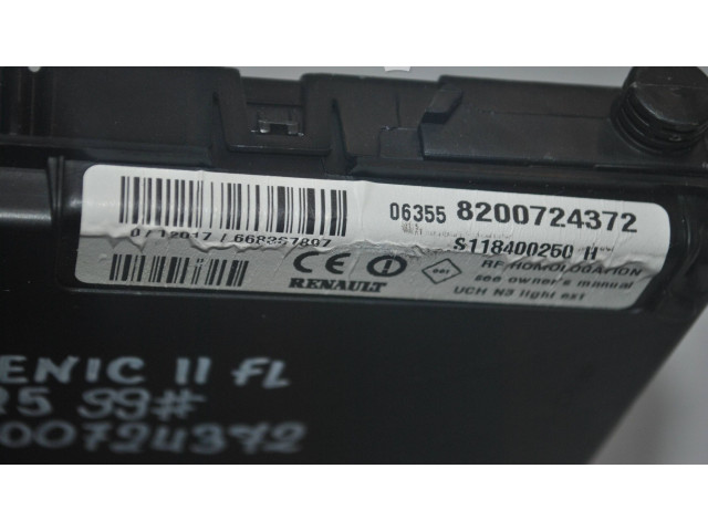 Блок комфорта 8200724372, S118400250H   Renault Scenic II -  Grand scenic II   