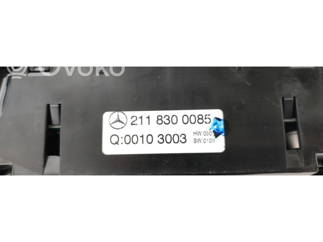 Блок управления климат-контролем 2118300085, HW030   Mercedes-Benz E W211