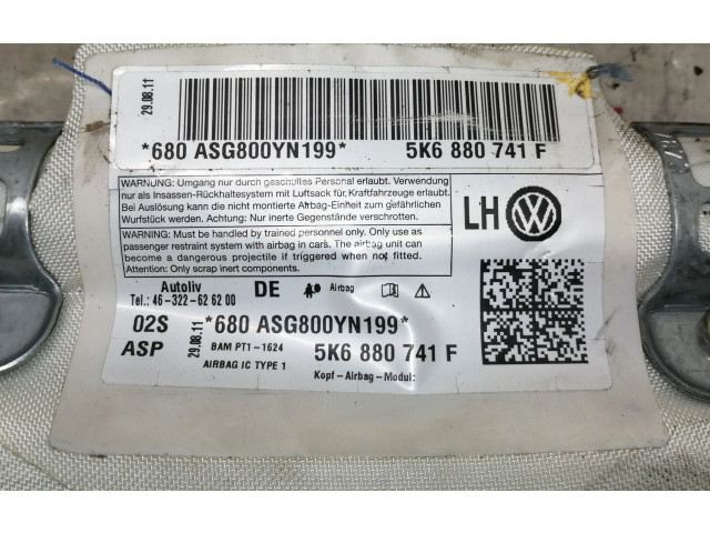 Подушка безопасности двери 5K6880741F Volkswagen Golf SportWagen
