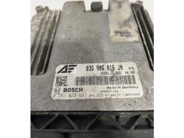 Řídící jednotka 03G906016JN, 0281012697 Seat Alhambra (Mk1) 2006