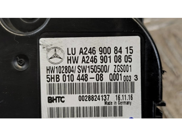 Блок управления климат-контролем A2469008415, 5HB01044808   Mercedes-Benz CLA C117 X117 W117