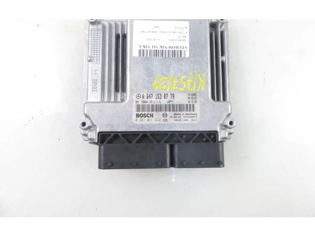 Řídící jednotka A6471530779, A6471530779 Mercedes-Benz E AMG W211 2002