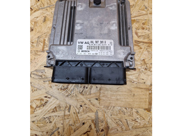 Блок управления двигателя 04L907309R, 0281031066   Skoda Superb B8 (3V)