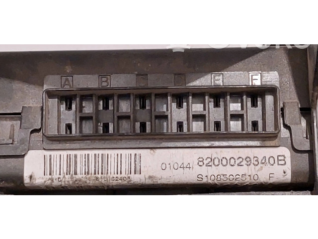 Pojistková skříňka Řídící jednotka BSM 8200029340B, 010448 Renault Megane I 2000