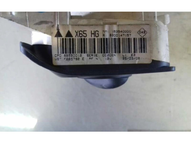 Блок управления климат-контролем 8200147157 Renault Clio I