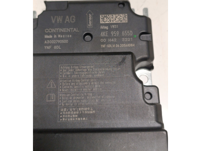 Блок подушек безопасности 4KE959655D, A3C02790500 Audi e-tron
