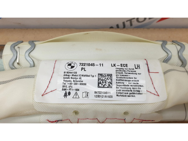 Боковая подушка безопасности 7221045, 72127221045   BMW 3 F30 F35 F31