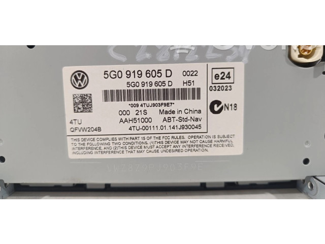 Экран дисплея вверх 5G0919605D   Volkswagen Golf SportWagen       