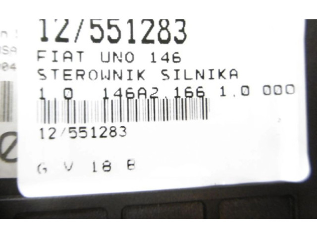 Řídící jednotka 00077985120, 00077985120 Fiat Uno 1989