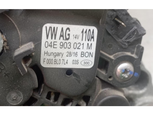 Генератор 04E903021M, F000BL07L   Volkswagen Golf VII      