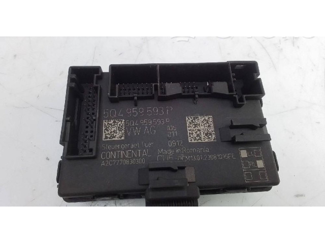 Блок управления 5q4959593p Volkswagen Caddy