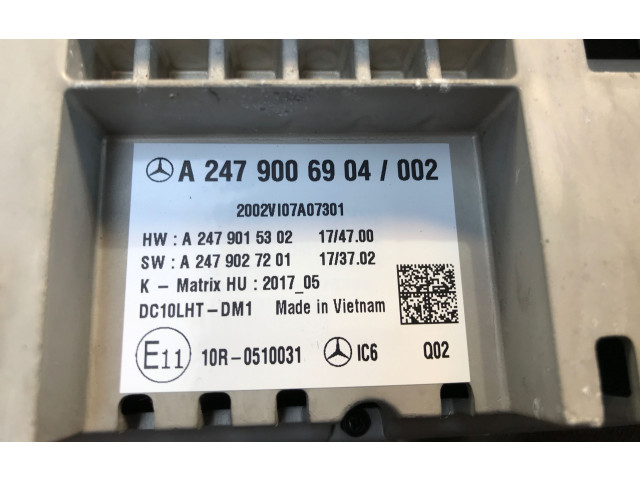 Přístrojová deska Mercedes-Benz B W247 2020 A2479006904, A2479015302