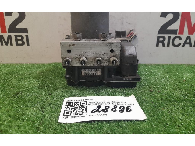 Блок АБС 8X232C405EE, 306DT Jaguar XF X250 2007 - 2015 года