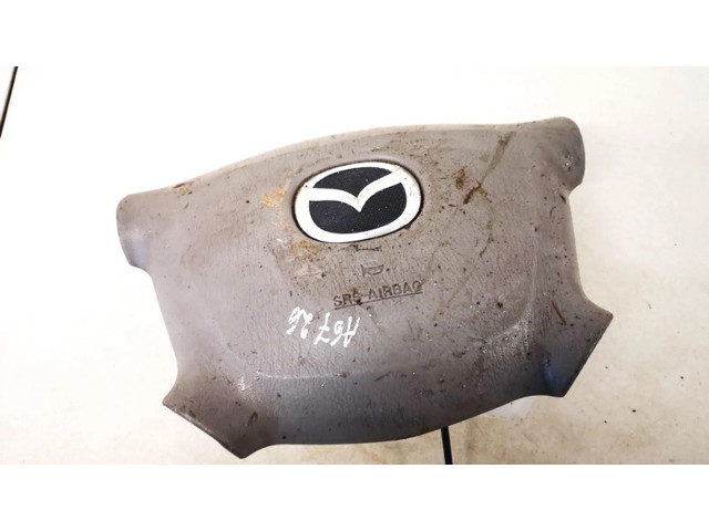 Подушка безопасности водителя lc6357k0005 Mazda Premacy