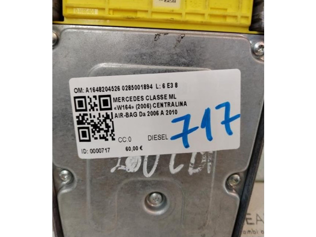 Блок подушек безопасности Mercedes-Benz ML W164