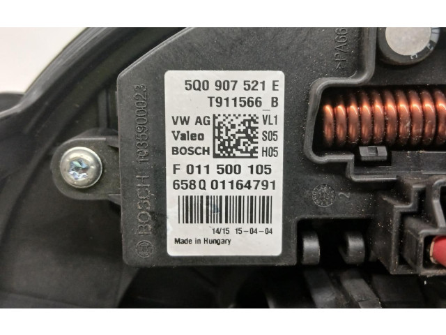 Вентилятор печки    5Q1819021B   Volkswagen Golf VII