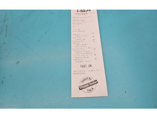 Генератор 231000M010, IMPRK1417364 Nissan Almera