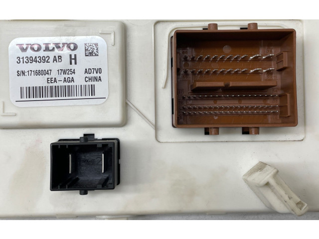 Блок комфорта 31394392AB, 171680047 Volvo S90, V90