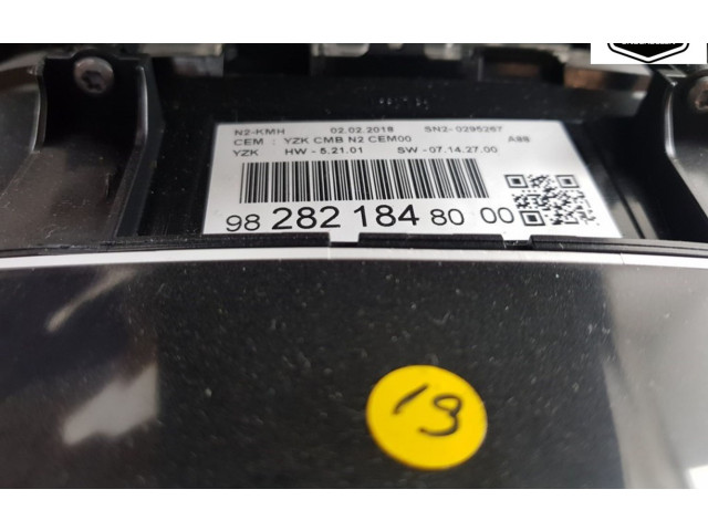 Панель приборов 9828218480, 9828218480   Citroen C3 Aircross       