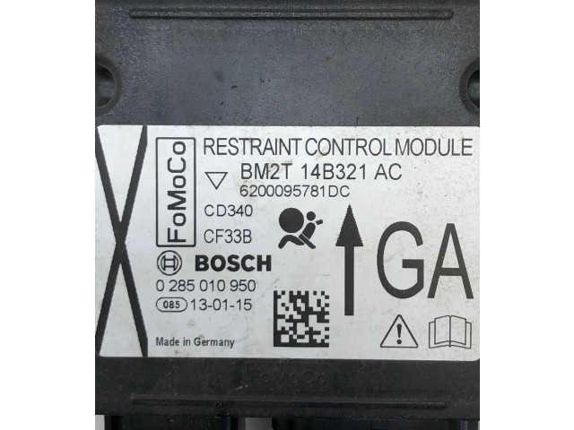 Блок подушек безопасности BM2T14B321AC, 0285010950   Ford S-MAX