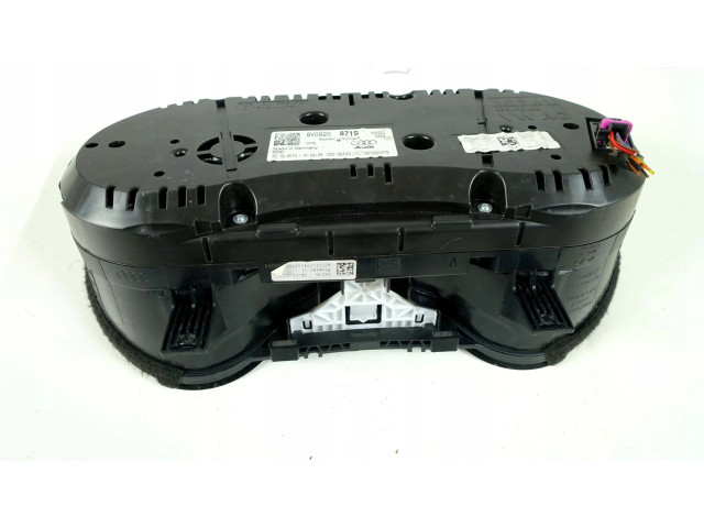 Панель приборов 8V0920871S, W1753 Audi A3 S3 8V