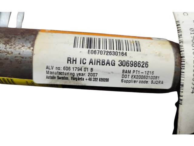 Боковая подушка безопасности 30698626, 606179401B   Volvo V50