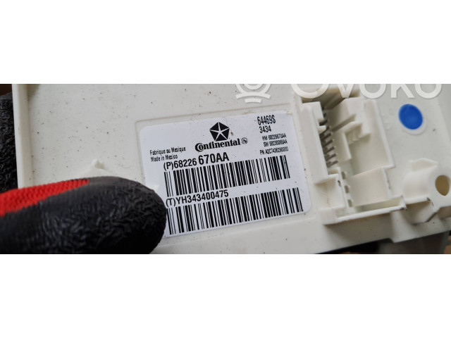 Блок комфорта 68226670AA, 68230066AA   Maserati Quattroporte   