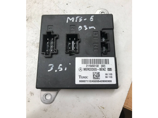 Блок комфорта 00007112A520542800300, 2115452132   Audi A6 S6 C5 4B   