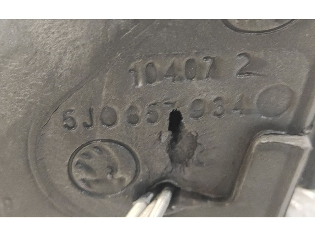 Зеркало электрическое Skoda Fabia Mk2 (5J) 2007 - 2014 года