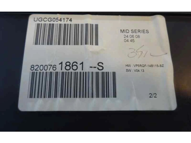 Спидометр (приборный щиток) 8200761861 Renault Clio III для двигателя K9KT766