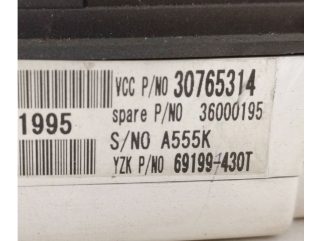 Панель приборов 30765314, 36000195 Volvo C30