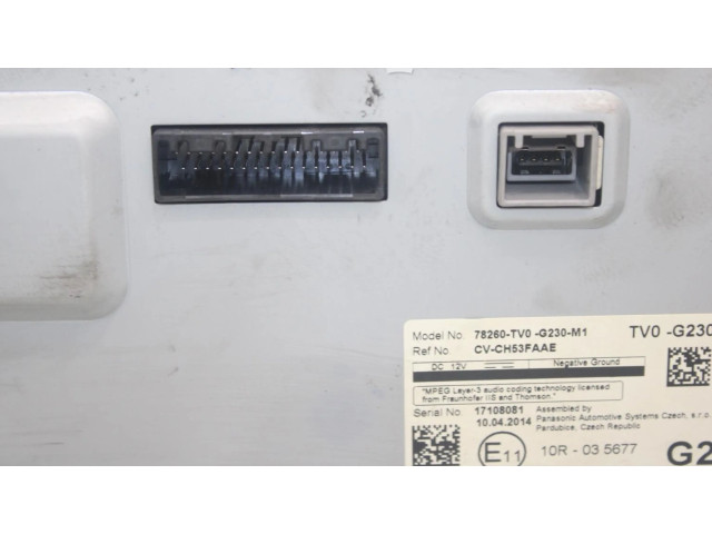 Экран/ дисплей / маленький экран HR0406208   Honda Civic