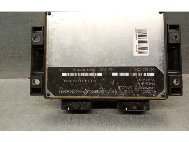 Řídící jednotka 9661879180   Citroen Berlingo 2006