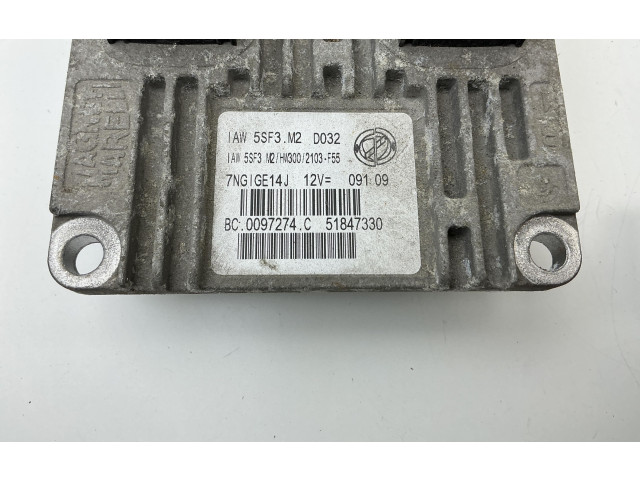 Řídící jednotka 51847330, 51847330   Fiat Punto Evo 2013