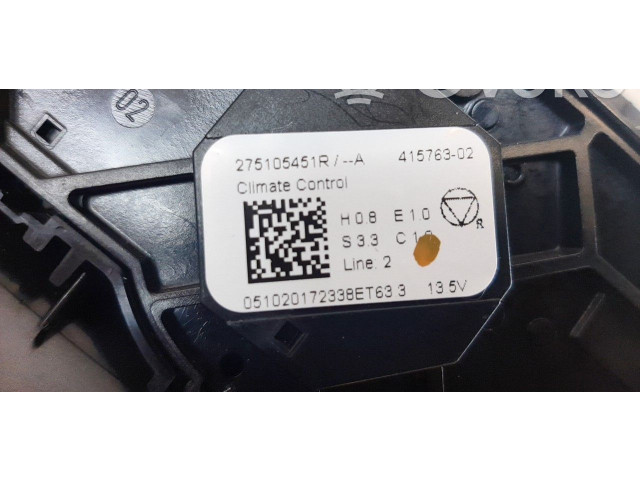 Модуль блока управления кондиционером 275105451R Dacia Duster II