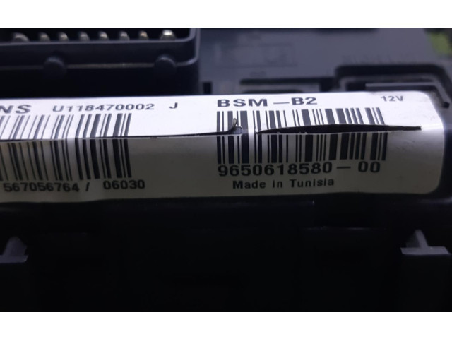 Pojistková skříňka 9650618580 Citroen Berlingo 2006