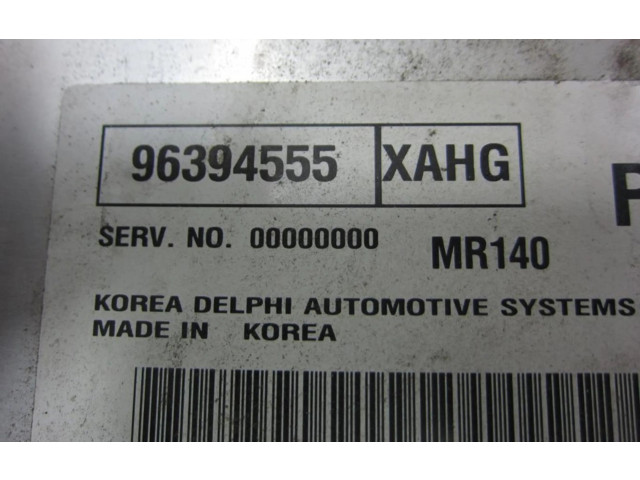 Блок управления двигателем Блок управления 96394555   Chevrolet Rezzo