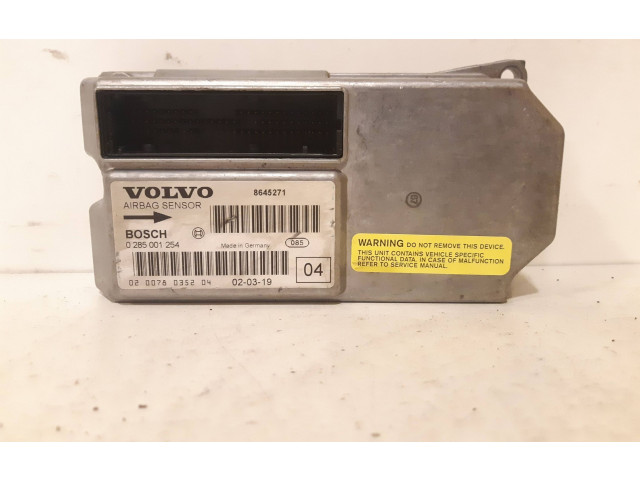 Блок подушек безопасности 8645271, 0285001254   Volvo V70