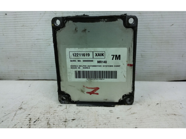 Блок управления двигателем Блок управления 12211619, 12211619   Chevrolet Evanda