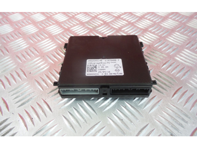 Блок комфорта 285254514R, E1079488F Renault Clio IV