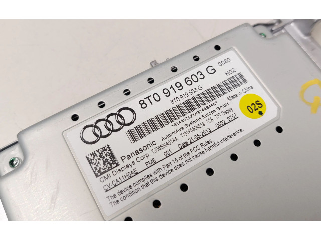 Дисплей 8T0919603G Audi Q5 SQ5