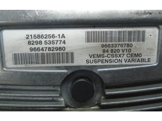 Блок управления подвески 215862561A Citroen Berlingo