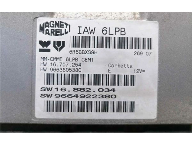 Другие блоки управления / модули SW9664922380, HW9663805380   Citroen C5   