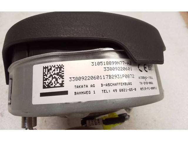Подушка безопасности водителя 310518899N77, 80922060117   BMW 4 F32 F33