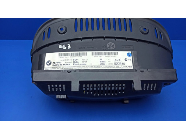 Дисплей 65826957343 BMW 6 E63 E64