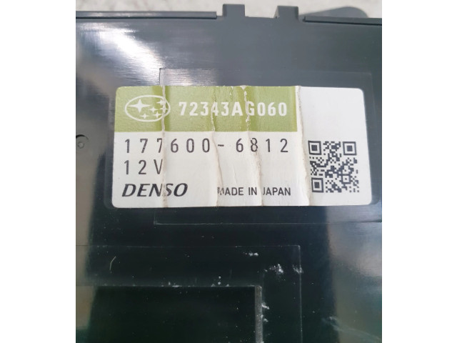 Блок управления климат-контролем 1776006812 Subaru Legacy