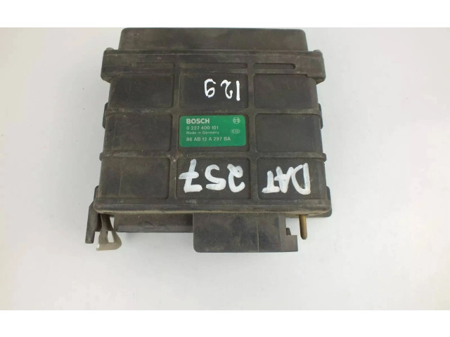 Блок управления двигателя 86AB12A297BA, 0280800194 Ford Fiesta