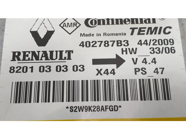Блок подушек безопасности 402787B3, 8201030303 Renault Twingo I