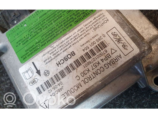 Блок подушек безопасности BP4K57K30C, 0285001554 Mazda 3 I