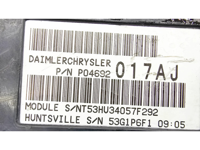 Блок комфорта p04692017aj, p04692024aj   Jeep Grand Cherokee (WK)   